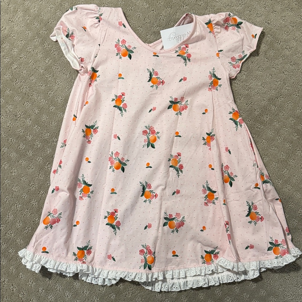 Orange blossoms Wildling cover up size 11/12 - Picture 3 of 4